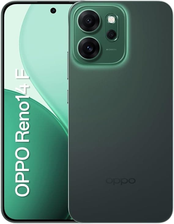 Review do OPPO Reno 14 F 5G: bateria 6000 mAh e câmera 50MP