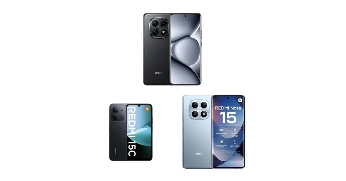 Xiaomi Redmi: 3 modelos com 8GB+256GB valem a pena em 2025