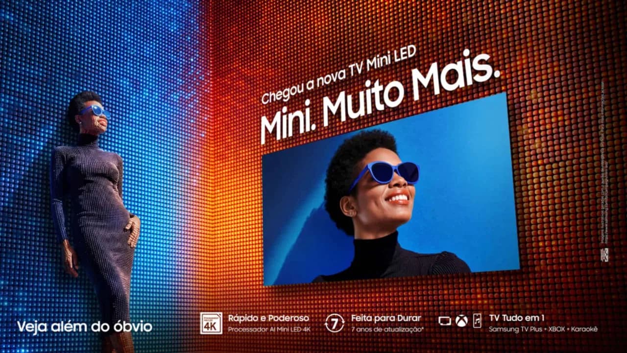 Samsung Mini LED: 6 modelos no Brasil de 50 a 100 polegadas