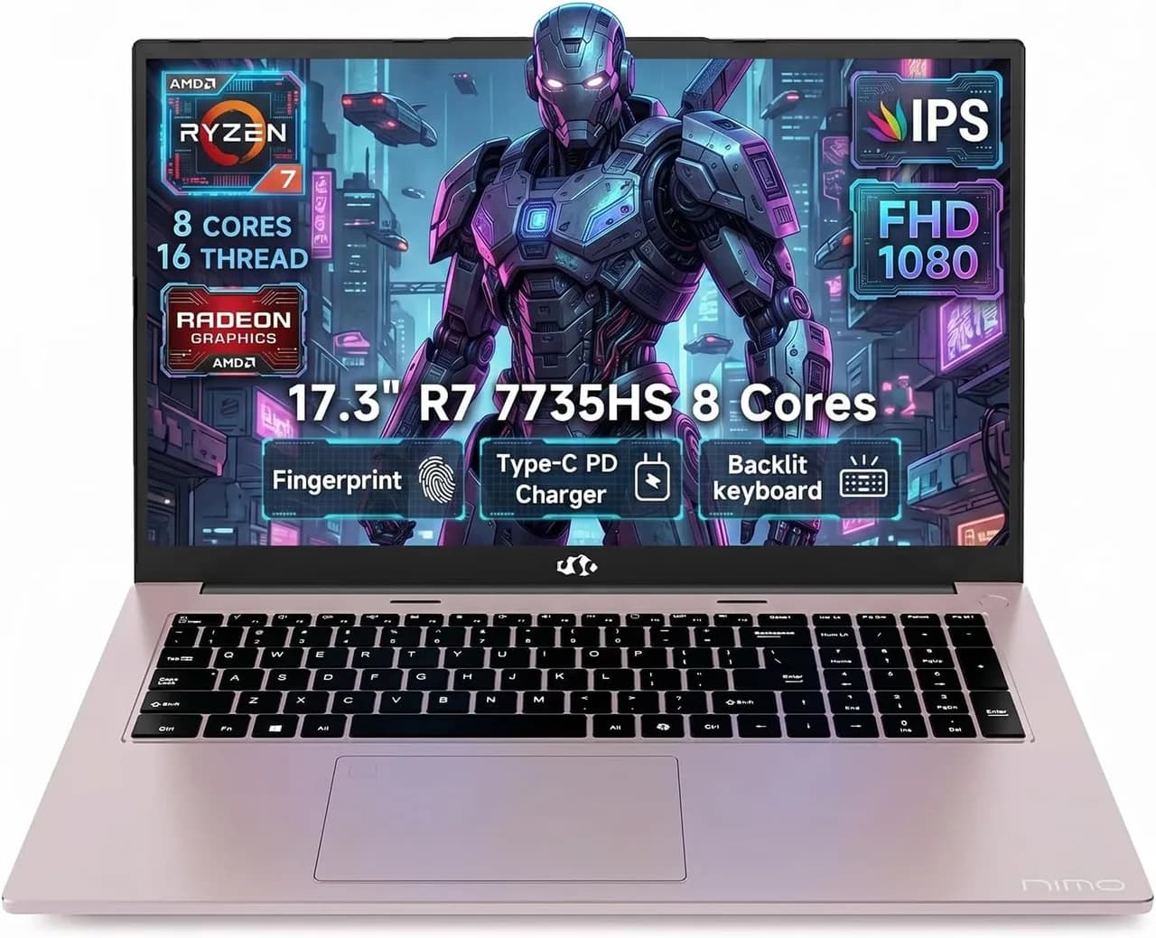 NIMO N179: vale a pena o notebook com 32GB DDR5 e Ryzen 7?