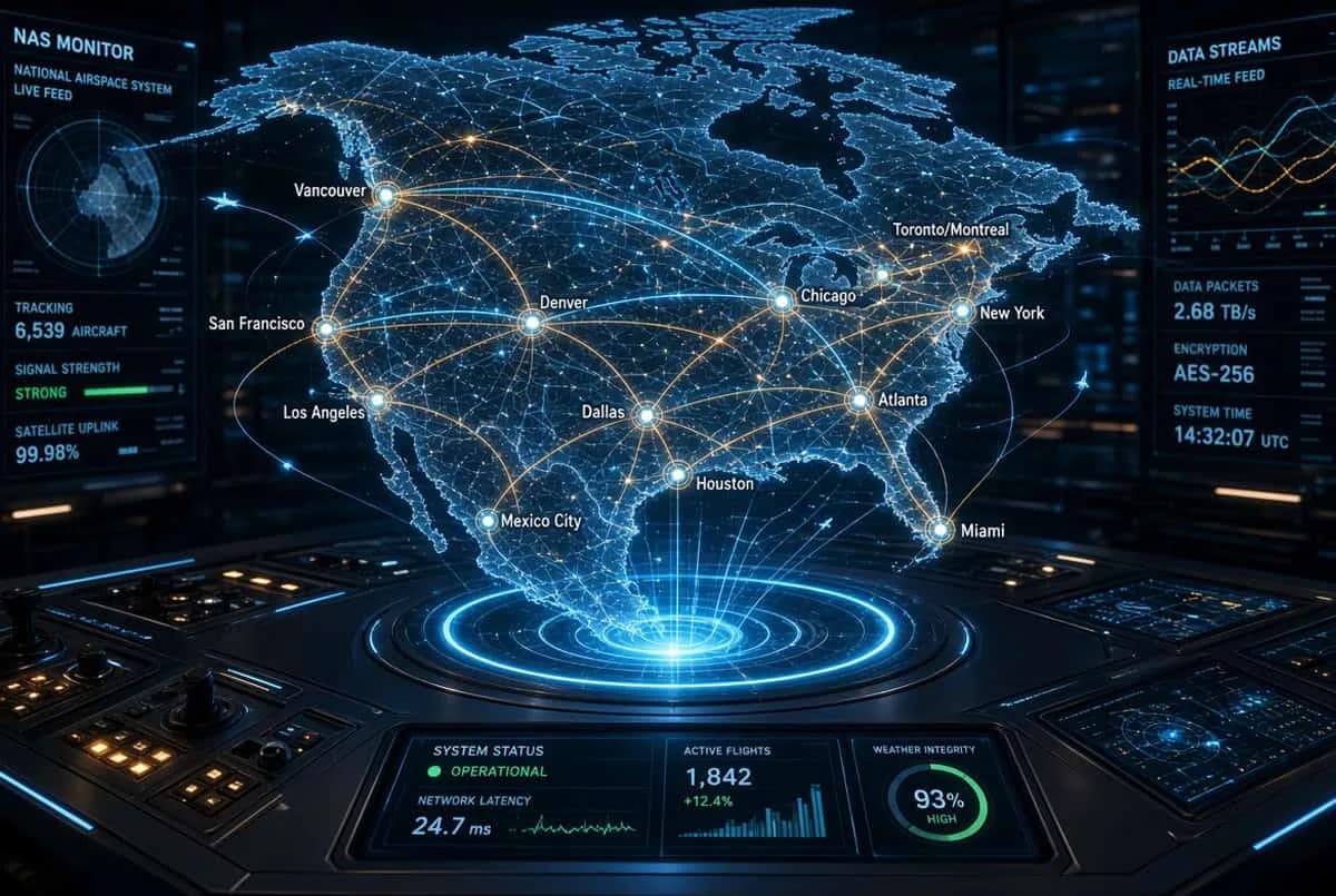 SMART: a IA de US$ 875 mi que vai controlar o céu americano