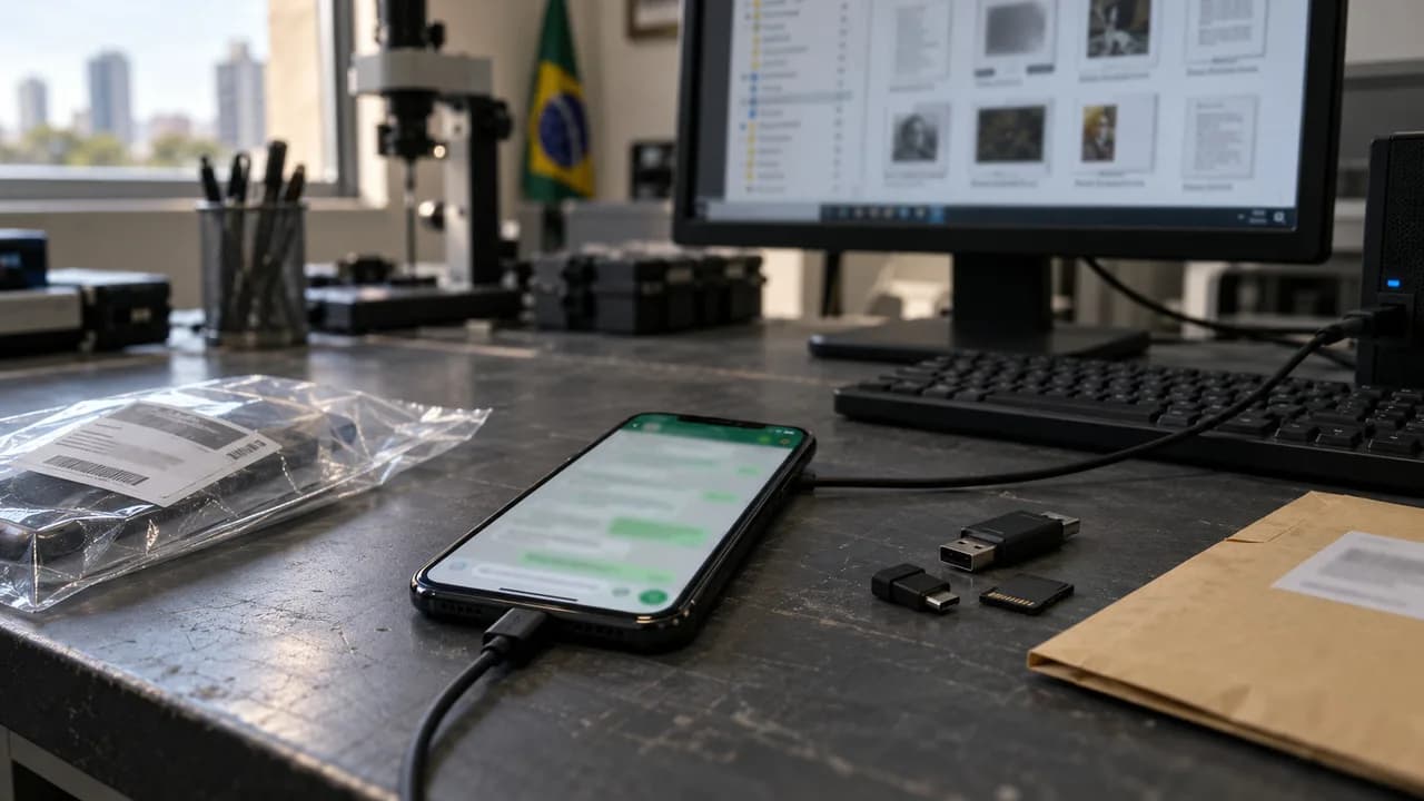Mensagens temporárias: o que uma perícia pode revelar