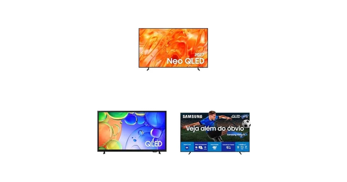 TVs QLED Samsung: guia para escolher entre 3 modelos
