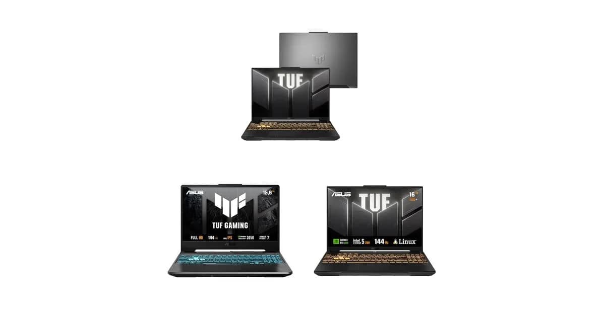 Notebooks ASUS TUF Gaming: como escolher entre 3 ofertas