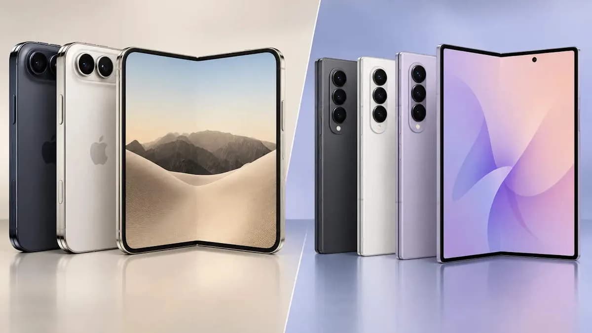 Galaxy Z Fold 8: o que a provocação revela sobre a Apple