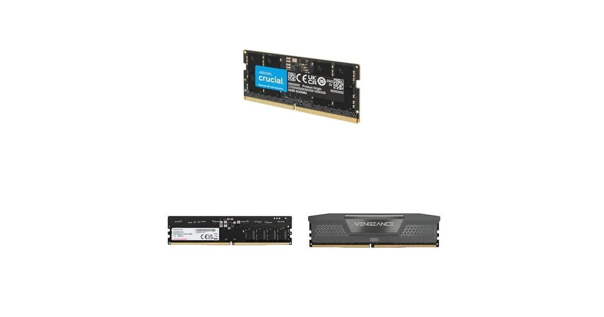 Memória DDR5: 3 Modelos em Promoção e Qual Vale a Pena