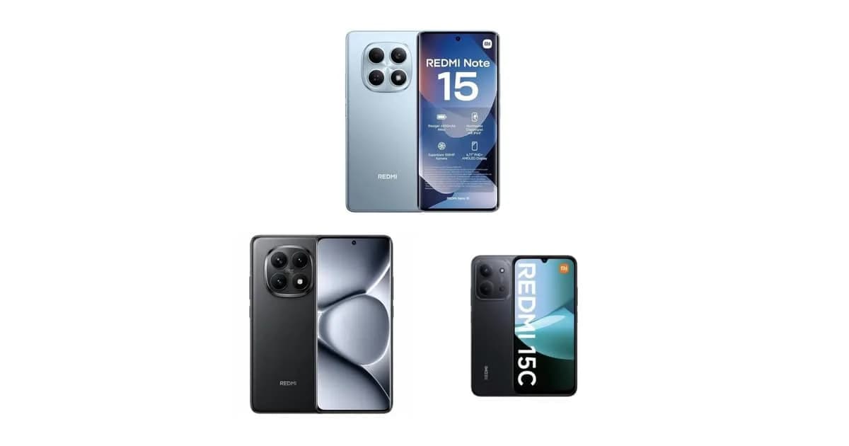 Xiaomi Redmi Note 15 e 15C: comparativo e guia de compra