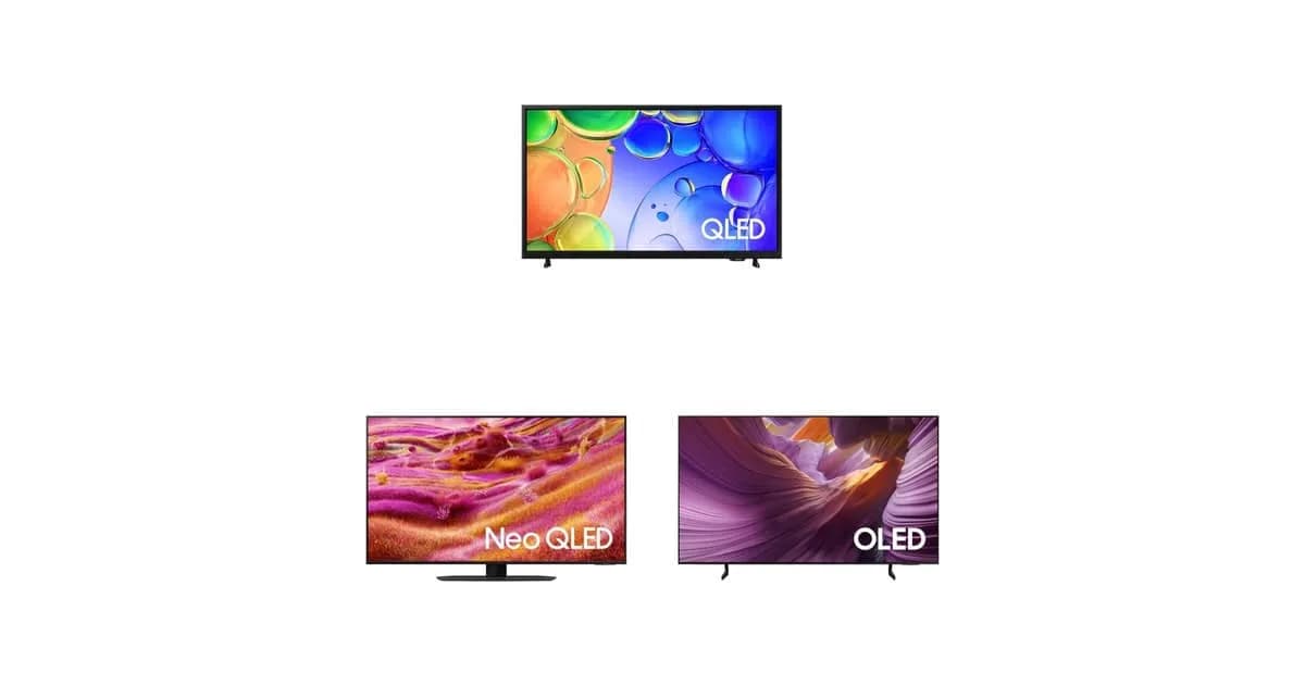 TV Samsung 2026: como escolher entre QLED, Neo QLED e OLED