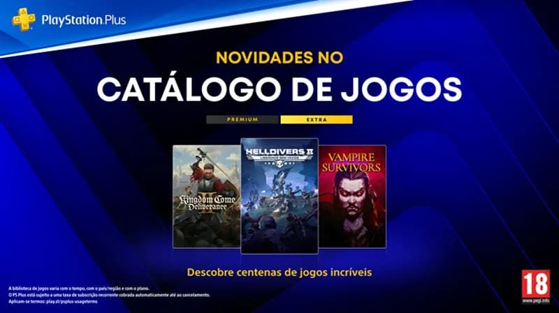 PlayStation Plus agosto 2026: 5 jogos e guia completo