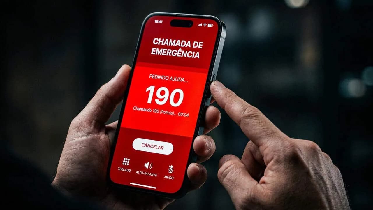 SOS de Emergência com vídeo ao vivo no iPhone: guia completo