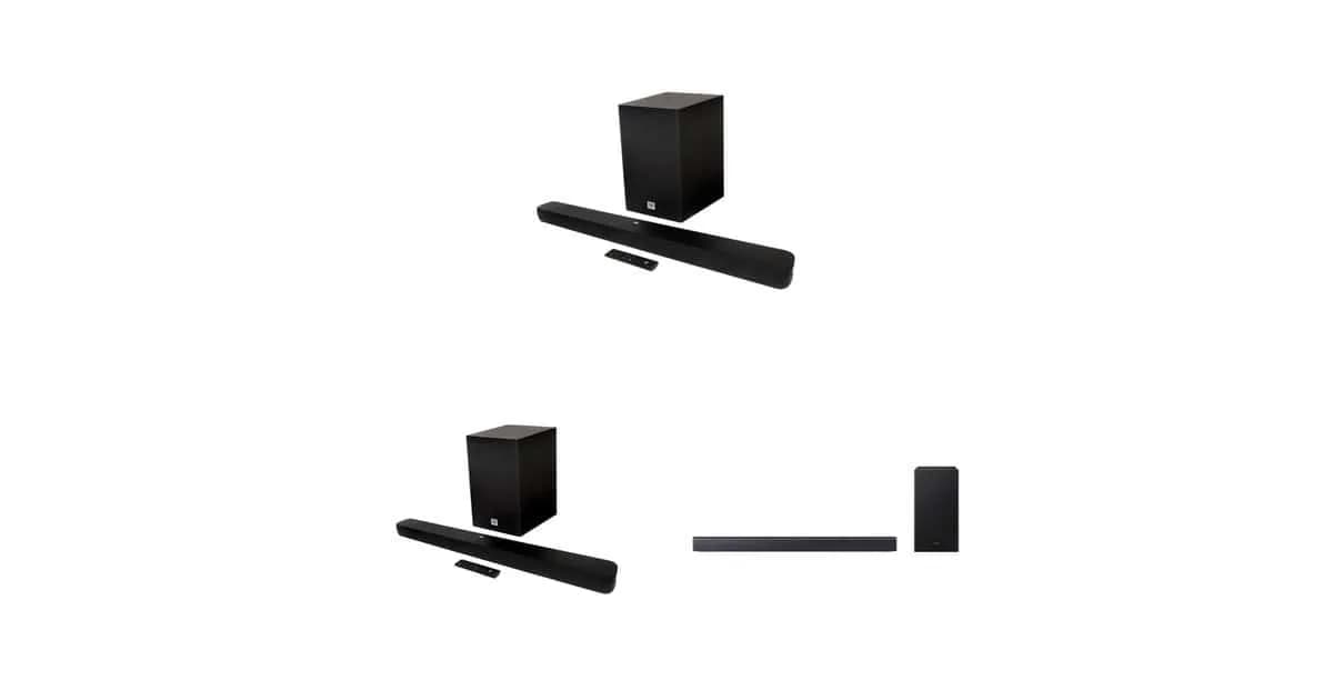 3 soundbars com subwoofer sem fio em promoção na Amazon