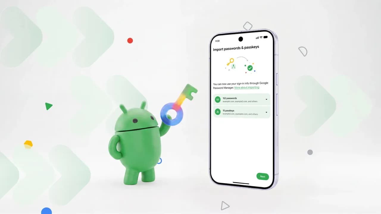 Migrar senhas no Android sem CSV: guia do novo recurso