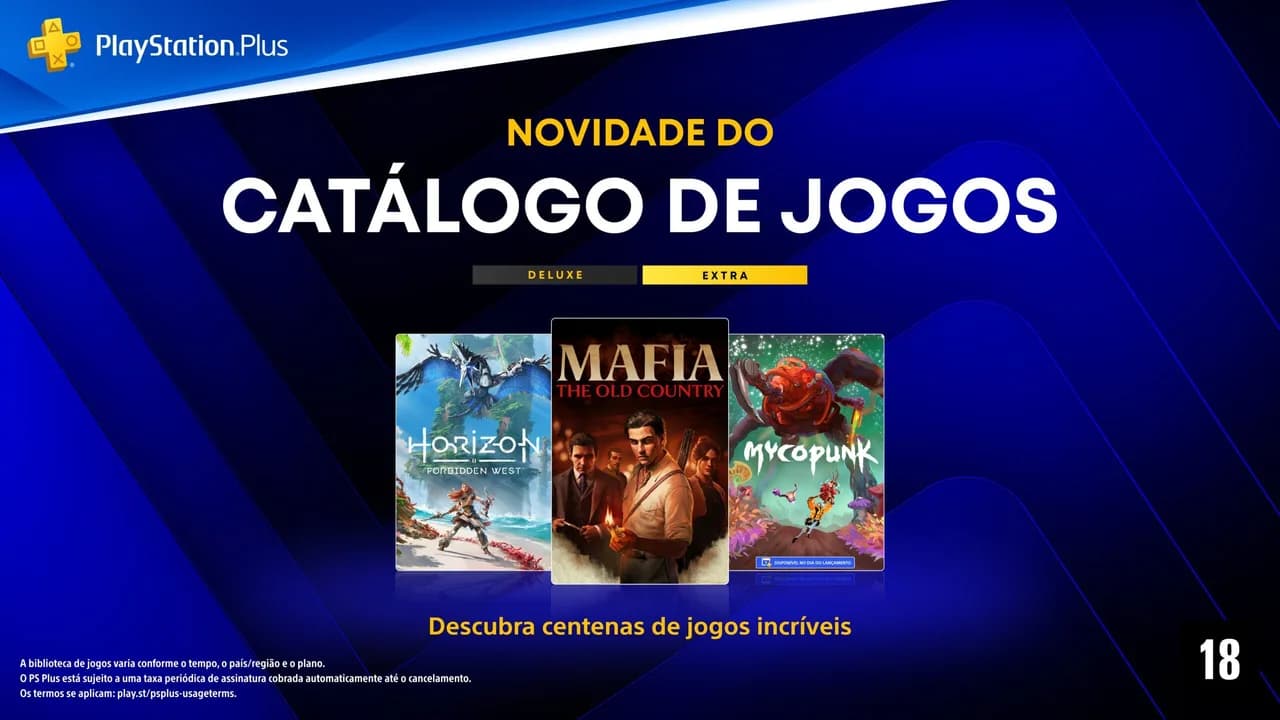 PlayStation Plus em outubro: veja os 5 jogos e planos