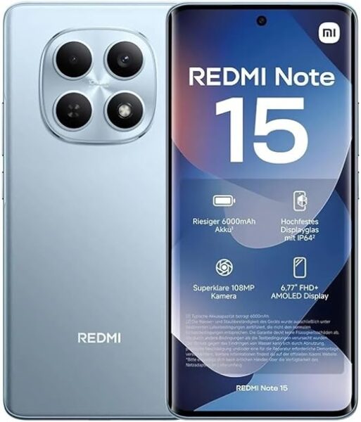 Review do Xiaomi Redmi Note 15 4G: AMOLED 120 Hz e 6000 mAh